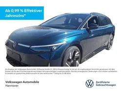 Aquamarinblau metallic/schwarz Gebraucht 2025 VW ID.7 GTX Limousine | 53.890 €