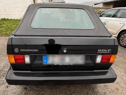 Schwarz Gebraucht 1991 VW Golf Cabriolet Cabrio | 10.000 €