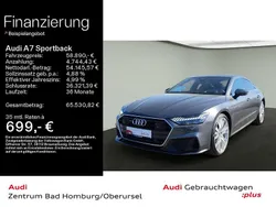 Grau Gebraucht 2022 Audi A7 Sportback S-Line Kleinwagen | 58.890 € (Teuer)