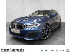 Blau Gebraucht 2022 BMW 540 M Sport Kombi | 56.960 € (Teuer)