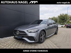 Grau Gebraucht 2024 Mercedes C300e AMG line Limousine | 45.879 € (Fairer Preis)