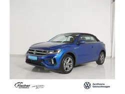 Blau Gebraucht 2024 VW T-Roc Cabriolet R-line Cabrio | 33.980 € (Guter Preis)