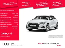 Gletscherweiss Gebraucht 2024 Audi A3 Sportback Advanced Limousine | 31.988 € (Superpreis)