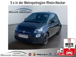 Vesuvio schwarz) (schwarz Gebraucht 2019 Fiat 500 Lounge Kleinwagen | 10.989 € (Etwas zu teuer)