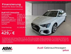 Ibisweiß Gebraucht 2022 Audi A3 S-Line Limousine | 29.830 € (Teuer)