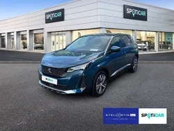 Blaulackierung (metallic) Gebraucht 2021 Peugeot 3008 Allure SUV | 20.885 € (Superpreis)