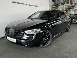 Obsidianschwarz lack Gebraucht 2022 Mercedes S400 AMG line Limousine | 92.850 € (Fairer Preis)