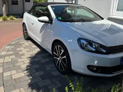 Weiß Gebraucht 2011 VW Golf Cabriolet Cabrio | 8.800 € (Guter Preis)