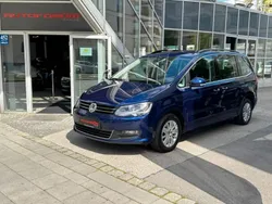 Atlantik blue metallic Gebraucht 2022 VW Sharan Comfortline Van / Kleinbus | 27.990 € (Fairer Preis)