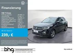 Schwarz Gebraucht 2020 VW T-Cross Style SUV | 20.960 € (Etwas zu teuer)