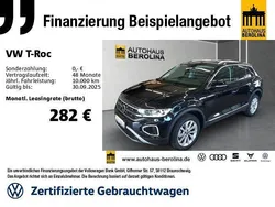 Schwarz Gebraucht 2024 VW T-Roc Style SUV | 27.888 € (Guter Preis)
