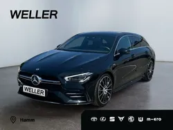 Schwarz Gebraucht 2021 Mercedes CLA35 AMG Shooting Brake AMG Kombi | 38.990 € (Guter Preis)