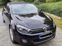 Schwarz Gebraucht 2015 VW Golf Cabriolet LOUNGE Cabrio | 11.200 € (Fairer Preis)