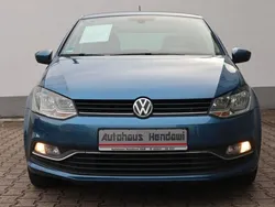 Blau Gebraucht 2015 VW Polo LOUNGE Limousine | 8.890 € (Fairer Preis)