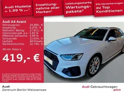 Gletscherweiß metallic Gebraucht 2021 Audi A4 Ambiente Kombi | 34.889 € (Teuer)