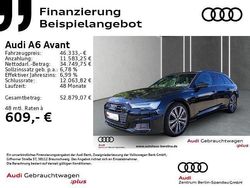 Schwarz Gebraucht 2023 Audi A6 S-Line Kombi | 46.333 € (Fairer Preis)