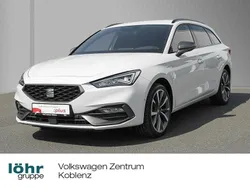 Weiß Gebraucht 2021 Seat Leon ST FR Kombi | 19.980 € (Fairer Preis)