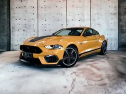 Orange (cyber orange mit desi) Neu 2025 Ford Mustang Mach 1 Coupé | 69.990 €