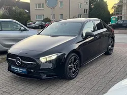Schwarz Gebraucht 2022 Mercedes A250 AMG Limousine | 24.800 € (Fairer Preis)