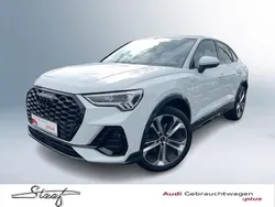 Gletscherweiß metallic Gebraucht 2022 Audi Q3 Sportback S-Line SUV | 38.990 € (Etwas zu teuer)