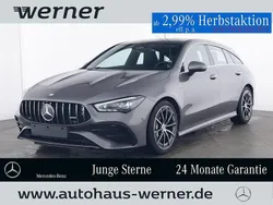 Lack mountaingrau (metallic) Gebraucht 2024 Mercedes CLA35 AMG Premium Limousine | 46.964 € (Fairer Preis)