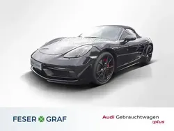 Tiefschwarzmetallic Gebraucht 2019 Porsche 718 Cabrio | 69.980 €