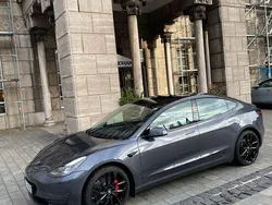 Grau Gebraucht 2022 Tesla Model 3 Performance Limousine | 33.600 € (Fairer Preis)