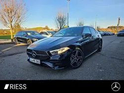 Schwarz Gebraucht 2024 Mercedes A200 AMG Limousine | 34.350 € (Fairer Preis)