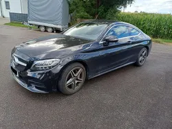 Schwarz Gebraucht 2018 Mercedes C180 AMG line Coupé | 25.250 € (Fairer Preis)