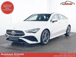 Unilack polarweiß Gebraucht 2024 Mercedes CLA180 Shooting Brake AMG line Kombi | 33.499 € (Teuer)