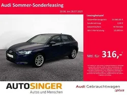 Navarrablau metallic Gebraucht 2025 Audi A3 Ambiente | 33.390 € (Fairer Preis)