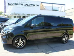 Obsidianschwarz metallic Gebraucht 2019 Mercedes V300 Edition Van / Kleinbus | 49.950 € (Teuer)