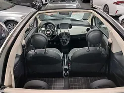 Weiß Gebraucht 2016 Fiat 500 Lounge Cabrio | 10.380 € (Fairer Preis)