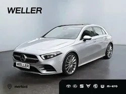 Silber Gebraucht 2022 Mercedes A200 AMG line Limousine | 28.649 € (Fairer Preis)