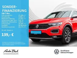 Rot (flashrot pure white) Gebraucht 2022 VW T-Roc Style SUV | 20.980 € (Fairer Preis)