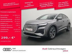 Taifungrau metallic Gebraucht 2022 Audi Q4 Sportback e-tron Ambiente SUV | 37.980 € (Fairer Preis)