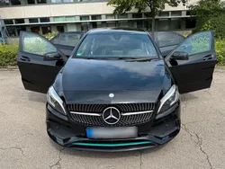 Schwarz Gebraucht 2016 Mercedes A250 AMG line Limousine | 16.300 € (Fairer Preis)