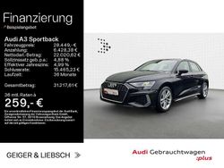 0e mythosschwarz metallic Gebraucht 2022 Audi A3 S-Line Limousine | 28.449 € (Fairer Preis)
