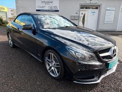 Schwarz Gebraucht 2016 Mercedes E200 AMG Cabrio | 24.850 € (Superpreis)