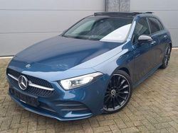 Blau Gebraucht 2020 Mercedes A200 AMG line Limousine | 27.770 € (Etwas zu teuer)