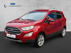 Lucidrot metallic Gebraucht 2020 Ford Ecosport Titanium SUV | 15.500 € (Fairer Preis)