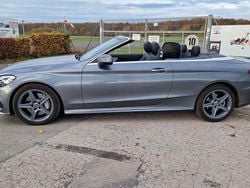 Grau Gebraucht 2018 Mercedes C250 AMG line Cabrio | 28.700 € (Guter Preis)