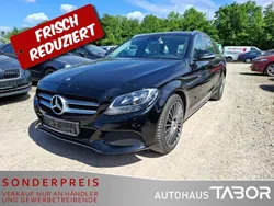 Schwarz unilack Gebraucht 2015 Mercedes C220 Avantgarde Kombi | 14.385 € (Fairer Preis)