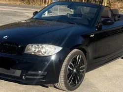 Schwarz Gebraucht 2008 BMW 120 Cabriolet Cabrio | 8.999 € (Fairer Preis)