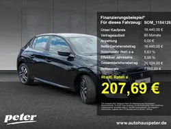Schwarz Gebraucht 2023 Peugeot 208 Active Kleinwagen | 16.440 € (Guter Preis)