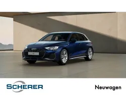 Blau Neu 2025 Audi A3 Sportback S-Line Limousine | 37.949 € (Guter Preis)