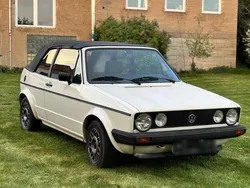 Weiß Gebraucht 1986 VW Golf Cabriolet Cabrio | 2.750 €