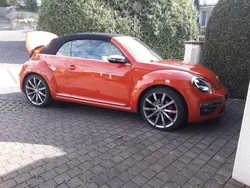 Orange Gebraucht 2016 VW Beetle R-line Cabrio | 27.900 € (Teuer)