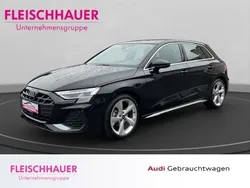 Schwarz Gebraucht 2024 Audi A3 Sportback S-Line Limousine | 37.990 € (Superpreis)