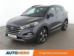 Grau Gebraucht 2017 Hyundai Tucson Premium SUV | 19.510 € (Fairer Preis)